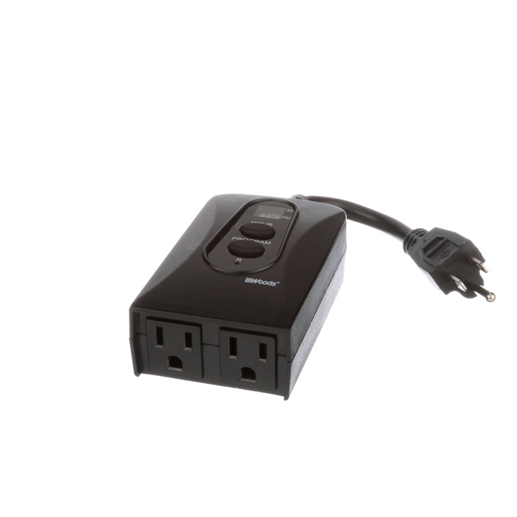 Woods 24Hour Digital Block Heater Timer Wayfair